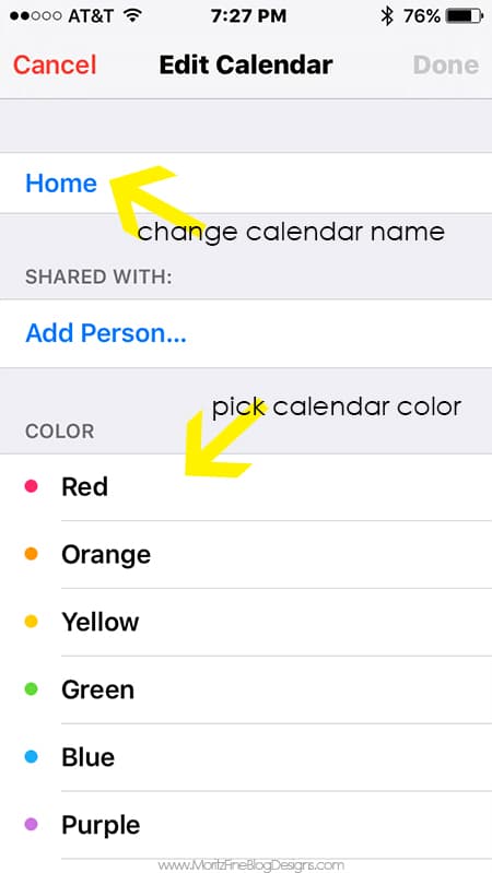 Want to get your family organized? Follow these 5 Steps to iPhone Family Calendar Sharing. It's simple and easy!