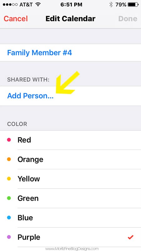 Want to get your family organized? Follow these 5 Steps to iPhone Family Calendar Sharing. It's simple and easy!