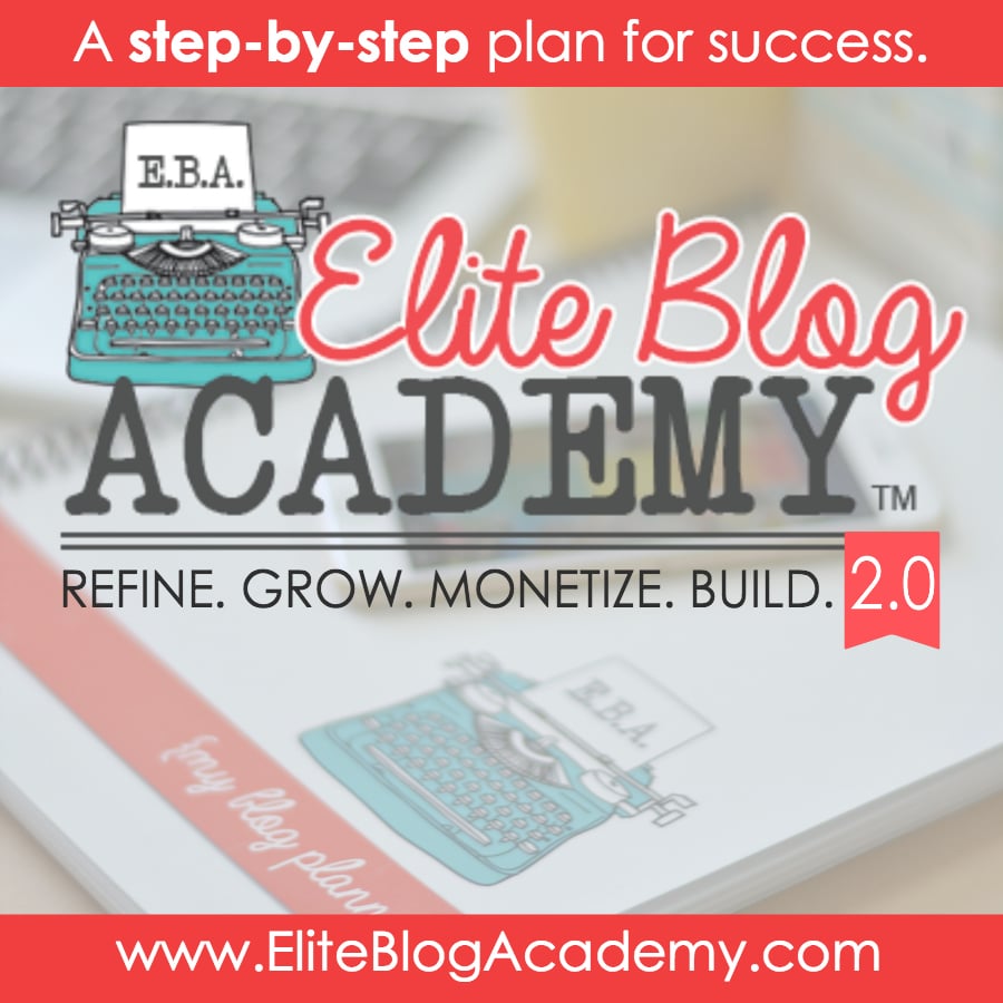 Do you desire to take you blog to the next level? Do you need a plan for Blogging Success? Elite Blog Academy will give you all you need to succeed.