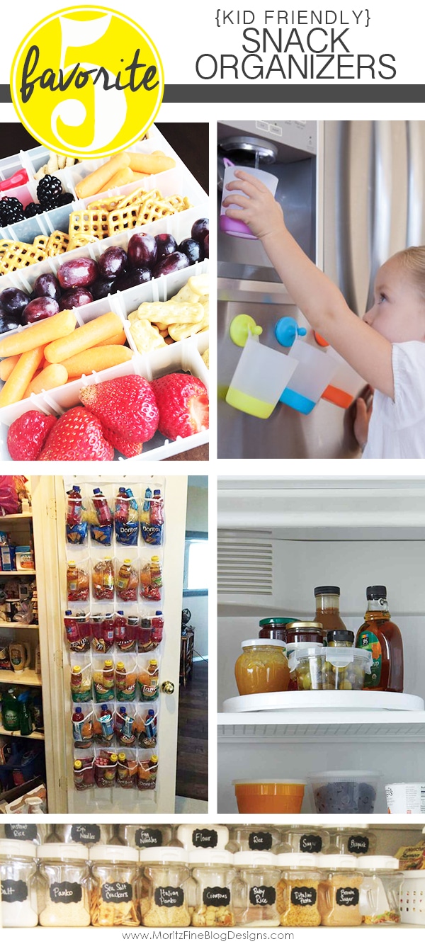 Must Have Kid Friendly Snack Organizers