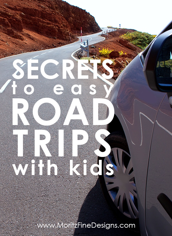Find out how you can avoid boredom, numerous bathroom stops and a million questions during your road trip with these Secrets to Easy Road Trips with Kids!