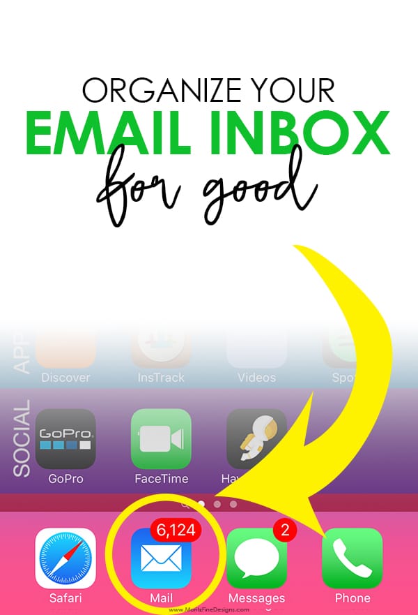 Is your email inbox a nightmare with thousands of emails? Get a handle on all of those emails and organize your email inbox for good!