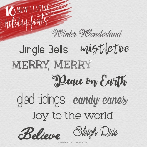 Festive Free Holiday Fonts