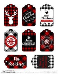 Over 40 Buffalo Check Plaid Printables | Free Printable