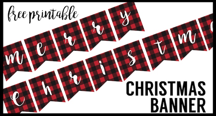 A collection of 40+ Buffalo Check Plaid Free Printables to help you decorate, organize and more for the Christmas Holiday Season.