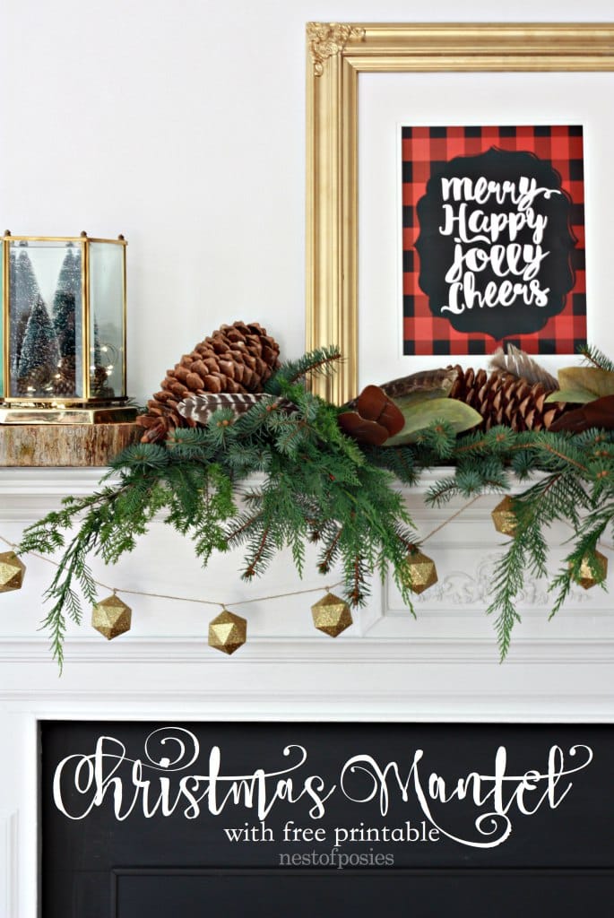 A collection of 40+ Buffalo Check Plaid Free Printables to help you decorate, organize and more for the Christmas Holiday Season.