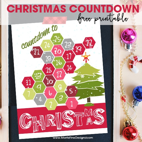 Christmas Countdown Printable