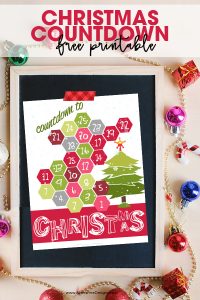 Christmas Countdown Printable | Free Printable Download
