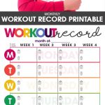 dieting | workout tracker | workout printable | workout routines | free printable