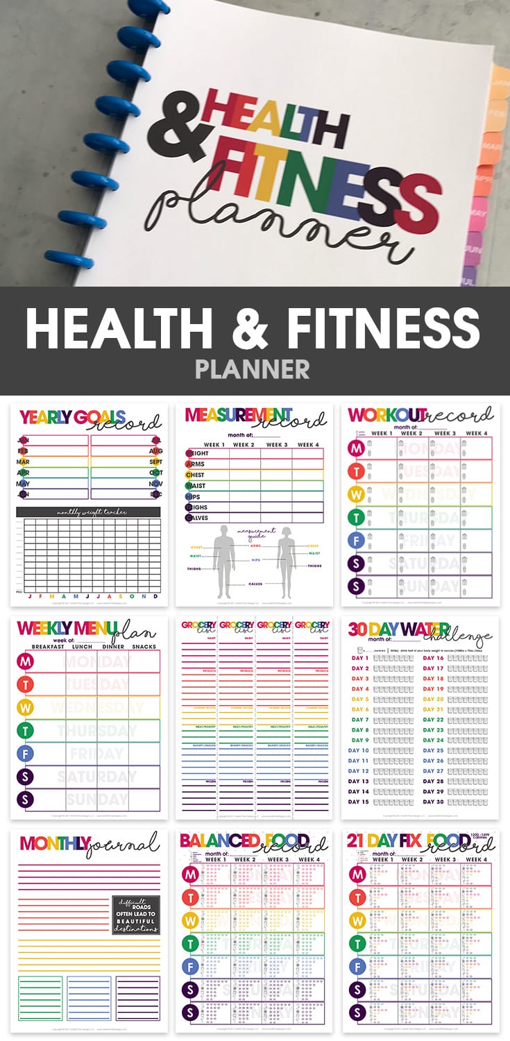 fitness planners fitness planners