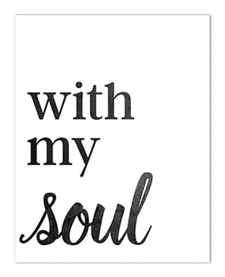 It Is Well With My Soul Sign | Free printables Signs | Home decor inspirational signs | oversized prints