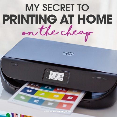 The Secret to Printing at Home On the Cheap