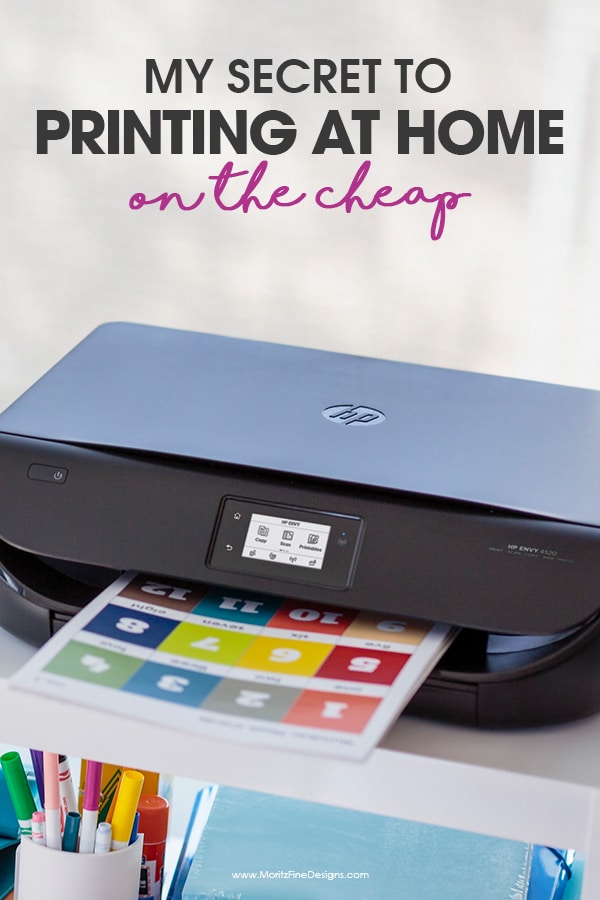 print at home for less | how to print full color on the cheap | inexpensive printing | my secret to printing printables at home