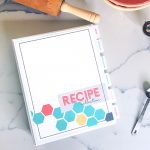 DIY Customizable Recipe Cookbook | Recipe Binder Printable | organize recipes | instant download | free printable