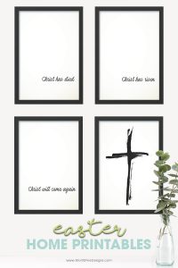 Easter Printables Home Prints | Free Printable Included
