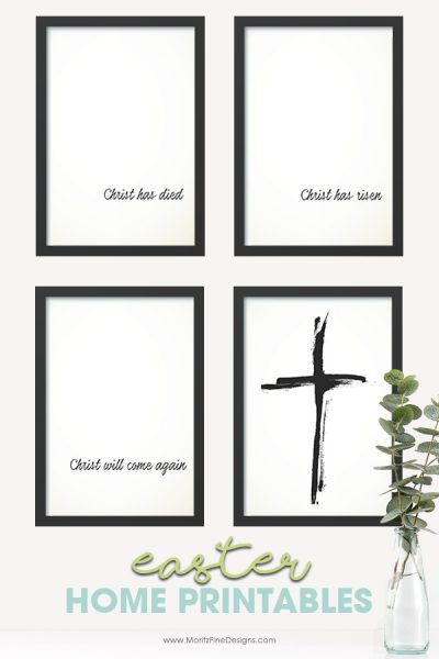 Easter Printables Home Prints | Free Printable Included
