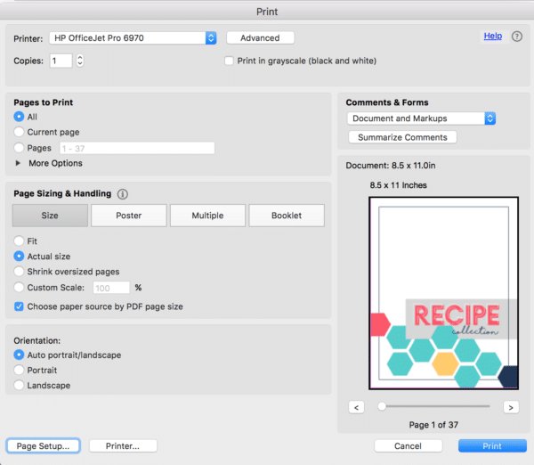 Printing Basics 101 How to Print PDFS Just Right