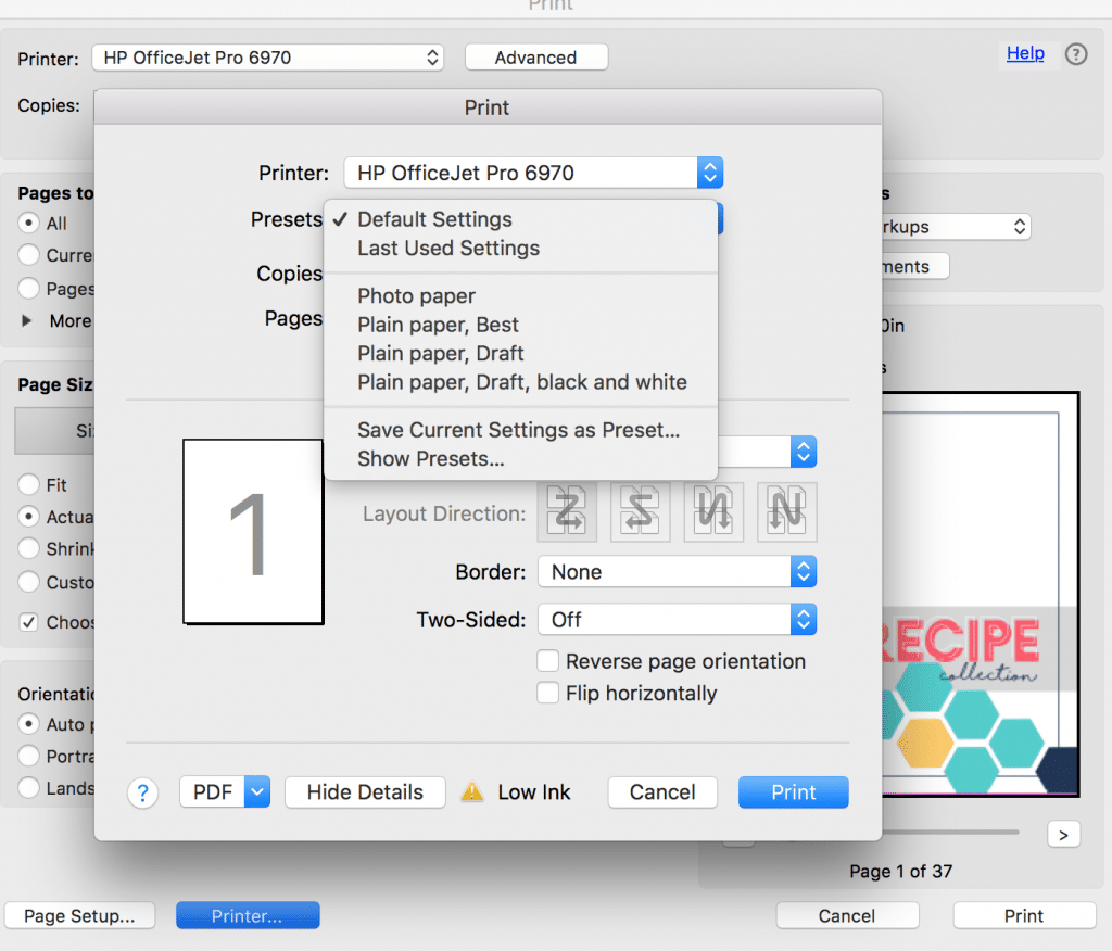 printing basics 101 | printing FAQs | how to print and resize free printables | how to print for less | printing PDFs