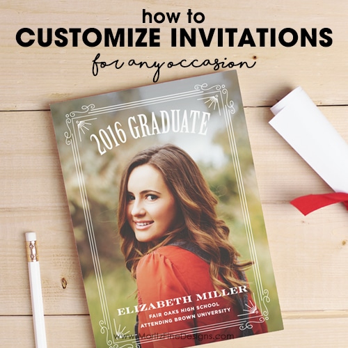 How To Customize Invitations for Any Occasion