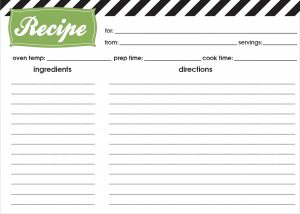 5 ways to get organized in the kitchen | clear the clutter | free printable recipe cards | how to eliminate mess
