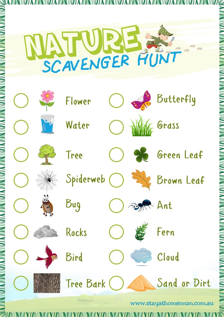 Nature Scavanger Hunt 724x1024