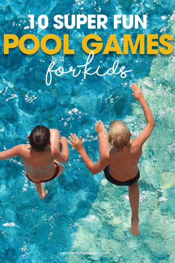 pool games for kids | summer fun | free printable | swimming pool activities