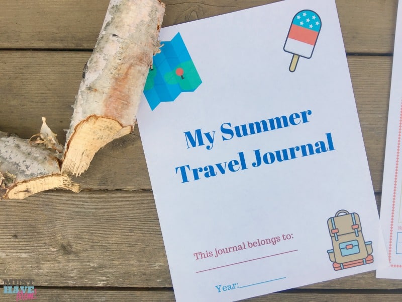 free summer printables | summer travel journal | road trip activities for kids | free printable