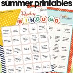 free summer printables | summer reading for tweens | reading bingo | free printable