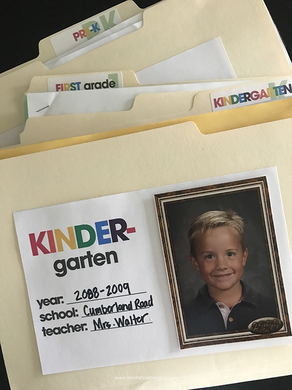 A Simple System for Organizing Kids' School Papers