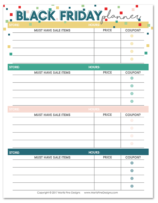 Learn how to Prepare for Black Friday Like a Boss, with the best Black Friday and Christmas Shopping Tips. Use the free printable Black Friday Organizer to craft the perfect shopping plan. #blackfriday