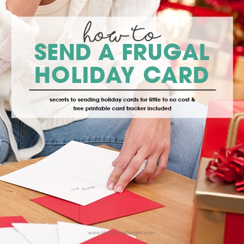 How to Send a Frugal Holiday Card