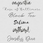 10 Whimsical Fonts Free Hand Written Script Fonts