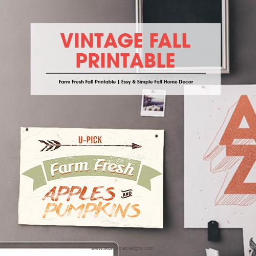 Vintage Fall Printable