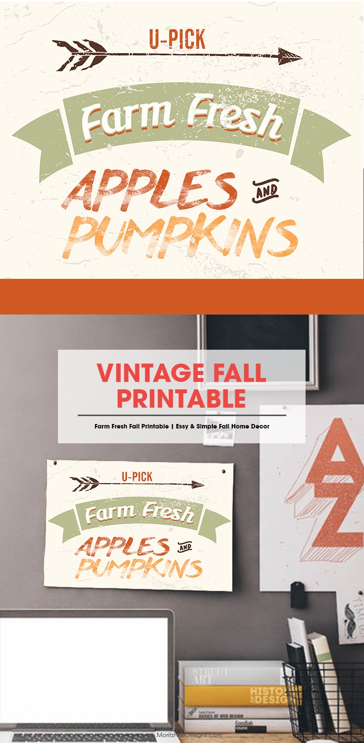 vintage fall printable free home decor for autumn create printable monthly calendar