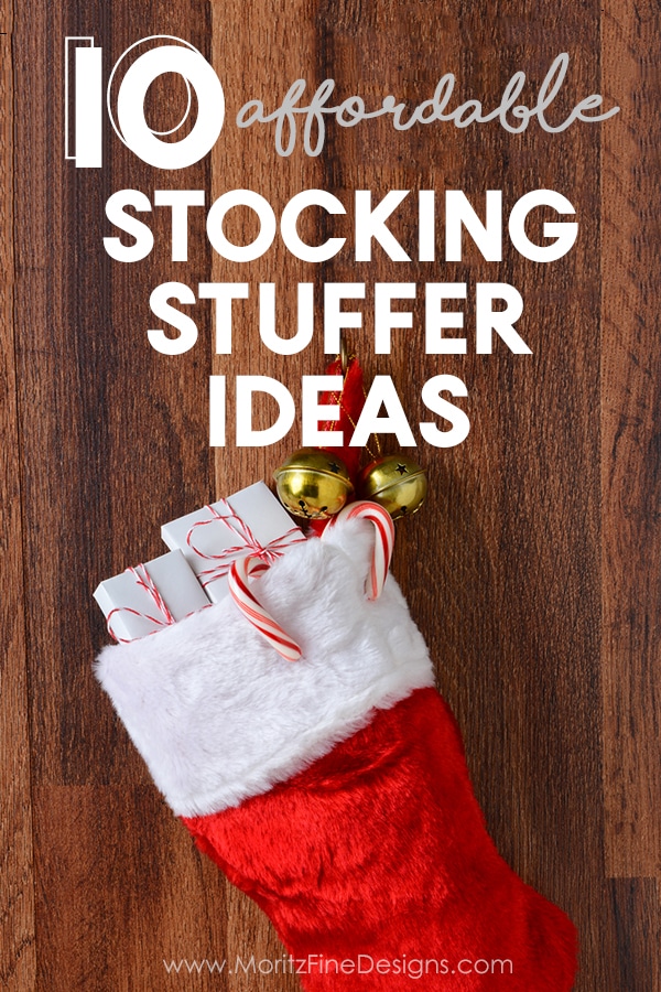 10 Affordable Stocking Stuffer Ideas | Christmas stocking stuffers for kids, teens & adults | inexpensive stocking gifts | holiday tips & tricks