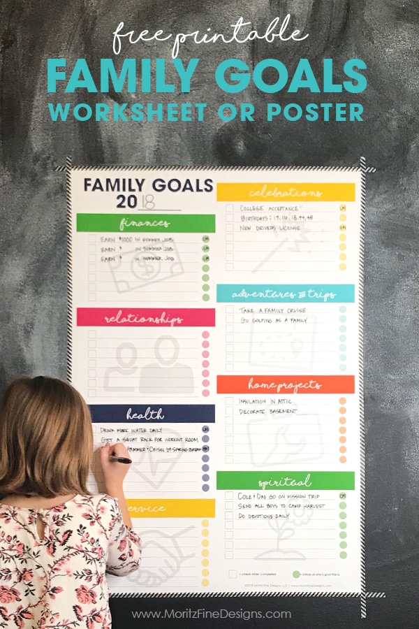 goal setting worksheet