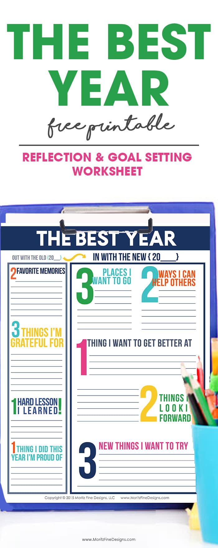 Goal Setting Worksheets for Kids & Adults | Free Printable