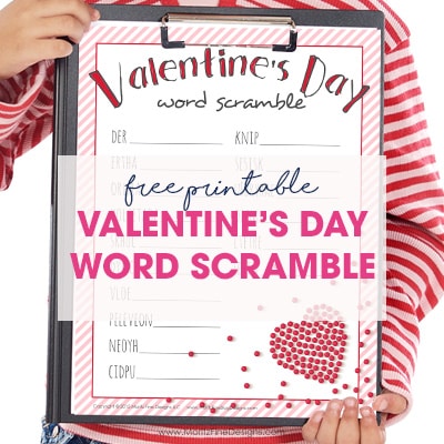 Valentine’s Day Word Scramble
