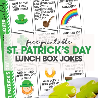 St. Patrick’s Day Lunch Box Jokes