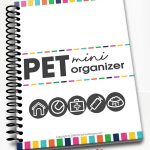 Never forget any important information about your pets when you use this free printable pet organizer! It's the perfect place to keep all the pet details in one location.