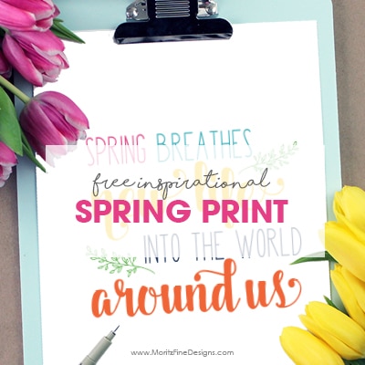 Spring Decor Printable | Free Printable For Your Home