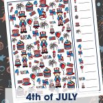 Your kids will have a blast with this fun free printable 4th of July I Spy Activity for kids. It's the perfect game for in the car, at a party or at home!