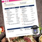 Can't remember how long to cook things in your Instant Pot? Use this Instant Pot Cheat Sheet for quick access to cooking times.