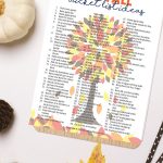 Fall is the perfect time to spend some great family time on an adventure of fall activities using the 100 Fall Bucket List Ideas!