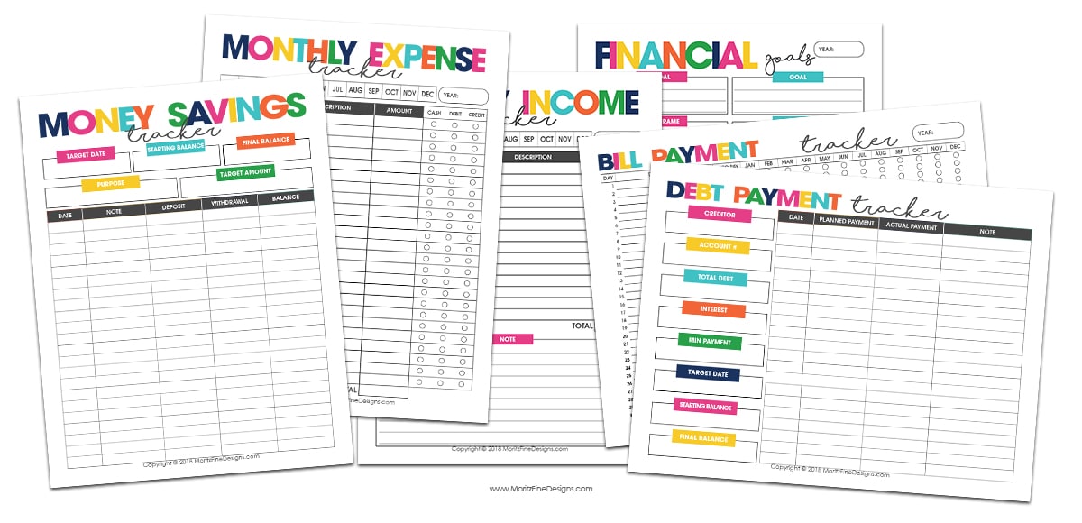 Are your finances out of control? It's time to get your budget in tip-top shape! Use the free printable Mini Budget Binder to help organize your finances!