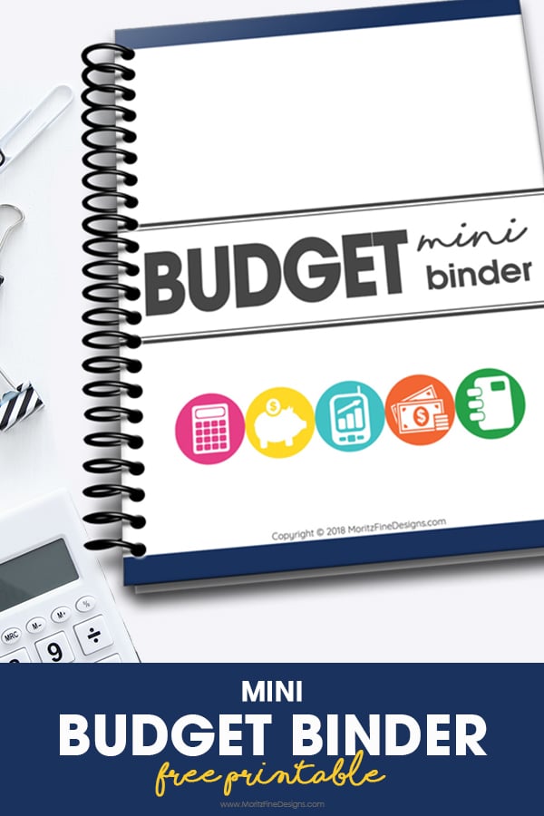 Are your finances out of control? It's time to get your budget in tip-top shape! Use the free printable Mini Budget Binder to help organize your finances!