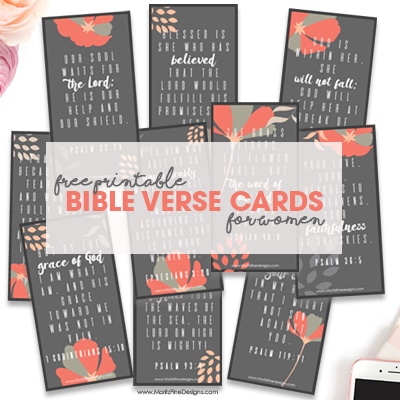 Bible Verse Cards for Women
