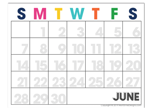 This free 2020 printable calendar is exactly what you need to get organized. It's easy to download, print and begin using instantly.