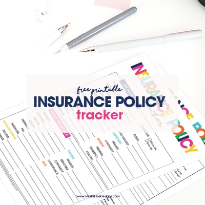 Insurance Policy Tracker