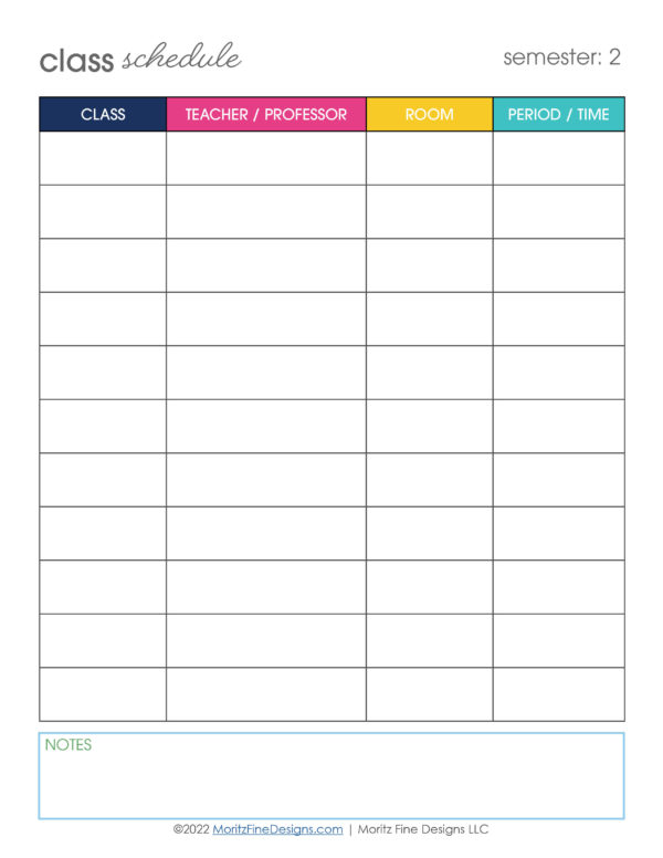 2024-2025 Dated Student Planner - Image 7
